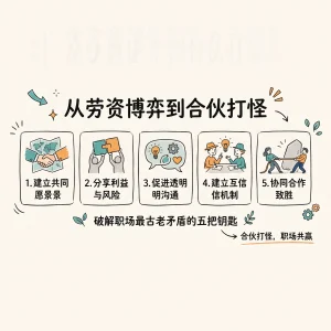 从劳资博弈到合伙打怪：破解职场最古老矛盾的五把钥匙-爱三味